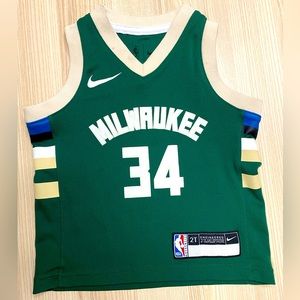 NBA Milwaukee Bucks - Giannis Antetokounmpo Jersey ( Toddler )